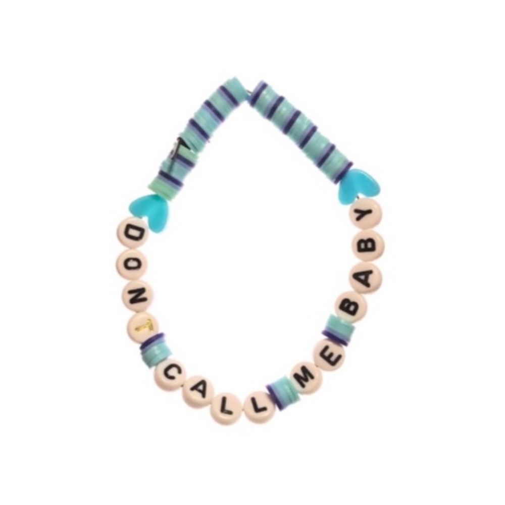 don’t call me baby ~ taylor swift handmade bracelet